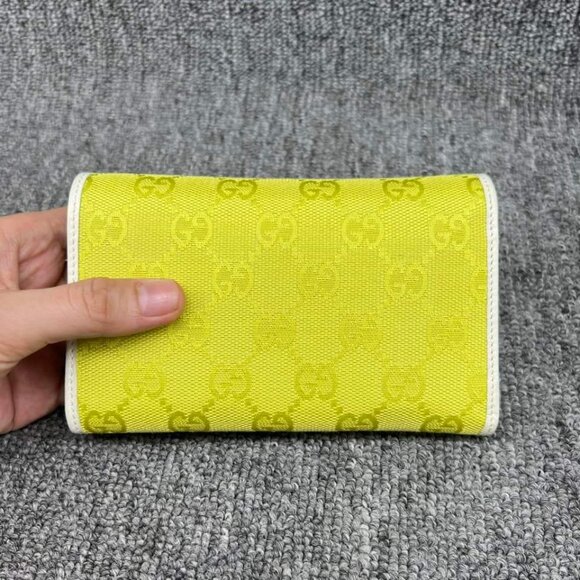 100% Authentic Gucci GG Trifold Wallet - Picture 2 of 12